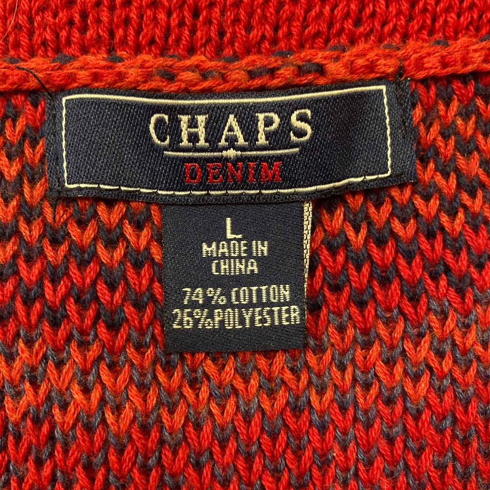 Ralph Lauren Chaps Southwestern-style sweater vest - Picture 7 of 7